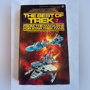 Vintage The Best of Trek 7 Paperback Book 1984